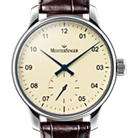 Prix du neuf et tarifs des montres Meistersinger Karelia cadran crème Prix du neuf et tarifs des montres Meistersinger Karelia cadran crème