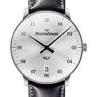 Prix du neuf et tarifs des montres Meistersinger Neo 2Z cadran blanc Prix du neuf et tarifs des montres Meistersinger Neo 2Z cadran blanc