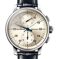 Prix du neuf et tarifs des montres Meistersinger Monograph cadran brun Prix du neuf et tarifs des montres Meistersinger Monograph cadran brun