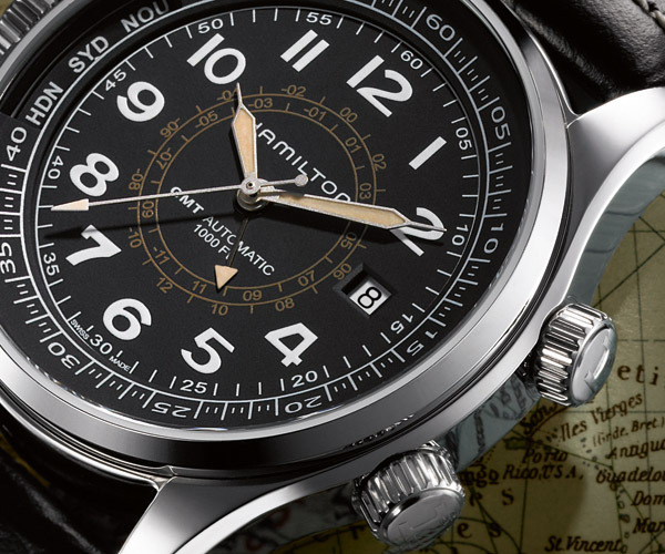 Montre Hamilton Khaki SkyMaster UTC - Temps sidéral et charme moderne Montre Hamilton Khaki SkyMaster UTC - Temps sidéral et charme moderne