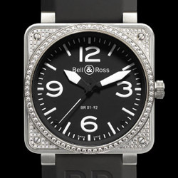 Prix du neuf Bell & Ross BR01-92 Top Diamond Black