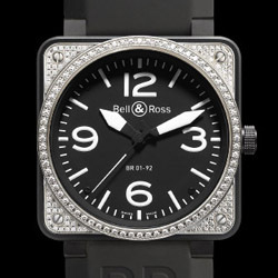 Prix du neuf Bell & Ross BR01-92 Top Diamond Carbon