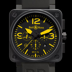 Prix du neuf Bell & Ross BR01-94 Yellow Prix du neuf Bell & Ross BR01-94 Yellow