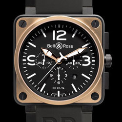 Prix du neuf Bell & Ross BR01-94 Pink Gold & Carbon