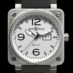 Prix du neuf Bell & Ross BR01-96 Big Date White Dial