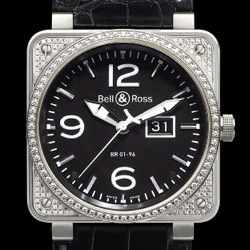 Prix du neuf Bell & Ross BR01-96 Top Diamond Black Dial