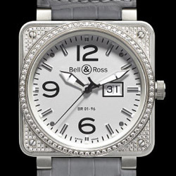 Prix du neuf Bell & Ross BR01-96 Top Diamond White Dial