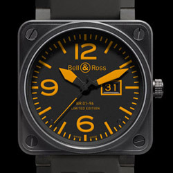 Prix du neuf Bell & Ross BR01-96 Big Date Orange Prix du neuf Bell & Ross BR01-96 Big Date Orange