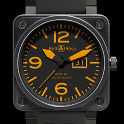 Prix du neuf Bell & Ross BR01-96 Big Date Orange