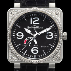 Prix du neuf Bell & Ross BR01-97 Top Diamond Black Dial