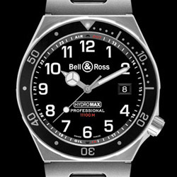 Prix du neuf Bell & Ross Type Professionel Hydromax 11000 m Black