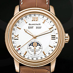 Prix du neuf et tarifs Blancpain Leman Moonphase Or Rose