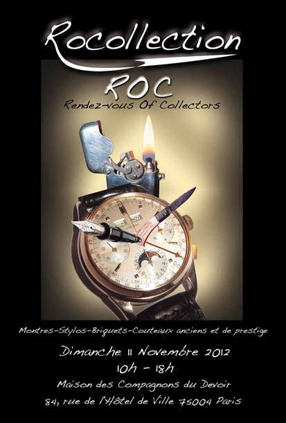 Le prochain salon ROC se tiendra le dimanche 11 novembre 2012 !