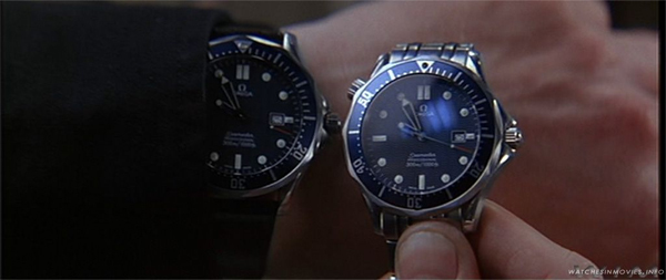 Goldeneye - James Bond joué par Pierce Brosnan et son Omega Seamaster Professional