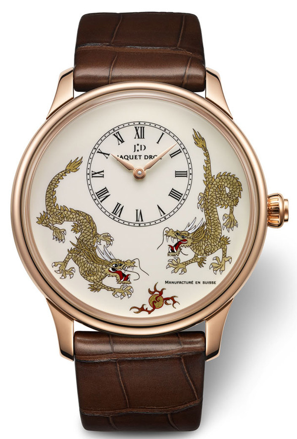 JAQUET DROZ PETITE HEURE MINUTE DRAGON