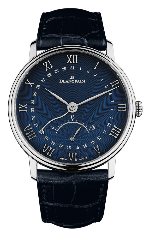 Blancpain Collection Villeret : Une petite seconde rétrograde en guise d’amuse bouche