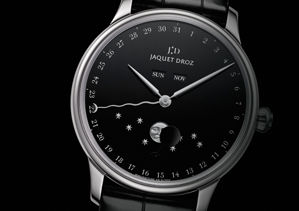 LES NOUVELLES TENDANCES JAQUET DROZ : ONYX ET ACIER LES NOUVELLES TENDANCES JAQUET DROZ : ONYX ET ACIER