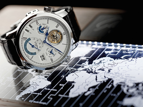 Glashütte Original Grande Cosmopolite Tourbillon  : Une exclusivité mondiale pour les globe-trotters