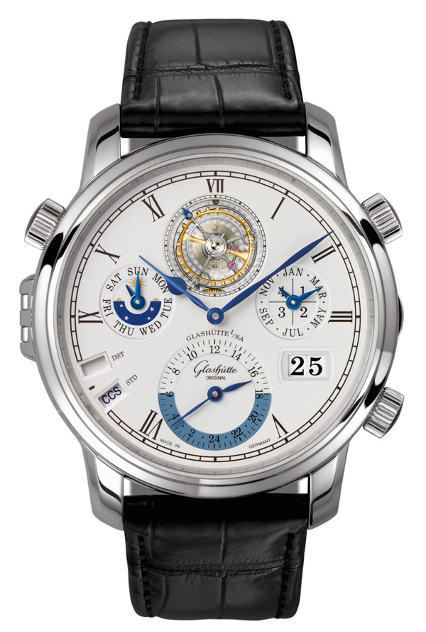 Glashütte Original Grande Cosmopolite Tourbillon  : Une exclusivité mondiale pour les globe-trotters