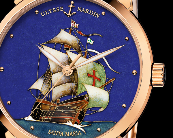 ULYSSE NARDIN : Sur la mer de l’Histoire Classico Limited Edition Santa Maria.