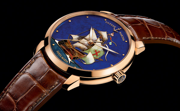 ULYSSE NARDIN : Sur la mer de l’Histoire Classico Limited Edition Santa Maria.