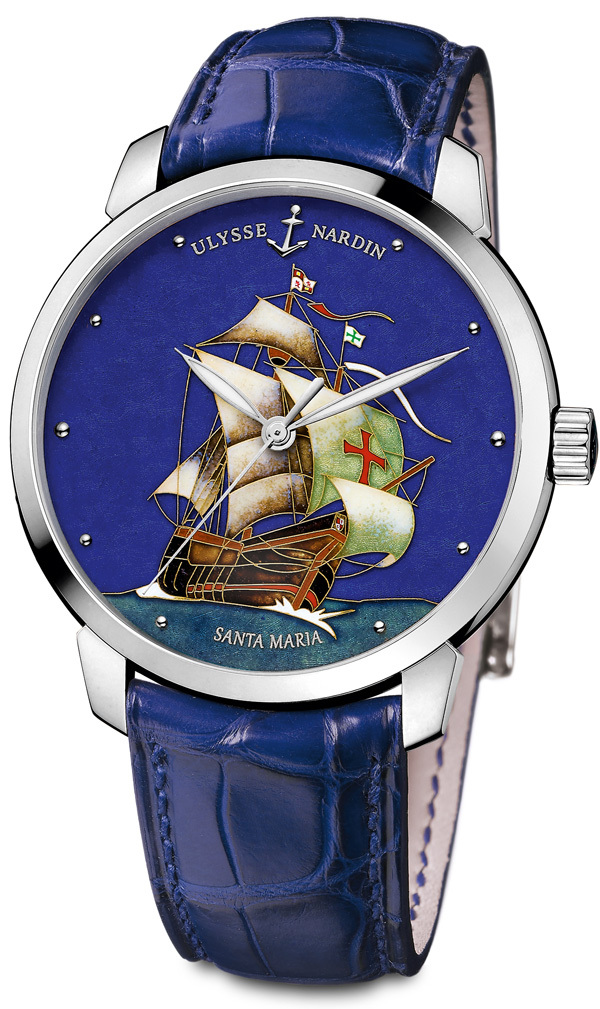 ULYSSE NARDIN : Sur la mer de l’Histoire Classico Limited Edition Santa Maria.