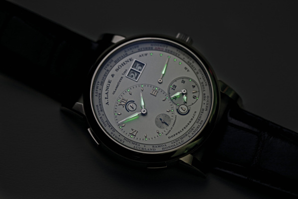 Lange 1 fuseaus horaires luminescents