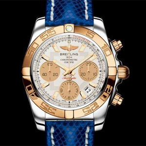 Breitling Chronomat 41 lunette or rose