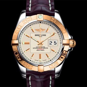 Breitling Galactic 44 acier or rose