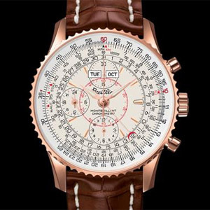 Breitling Montbrillant Datora Or rose Breitling Montbrillant Datora Or rose