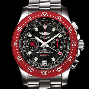 Breitling Skyracer lunette rouge