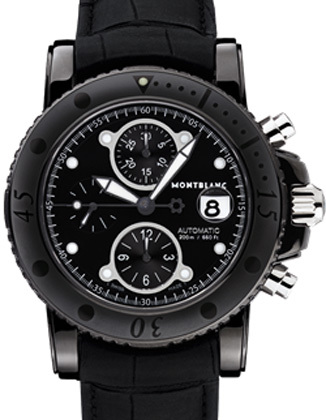 Montblanc Chronographe Sport DLC 104279 Montblanc Chronographe Sport DLC 104279