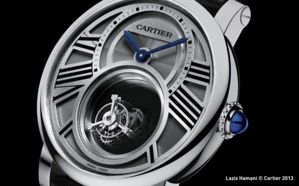 Mystérieuse de Cartier Rotonde double tourbillon Mystérieux