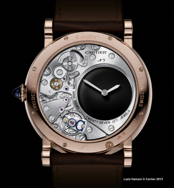 Cartier Rotonde Mystérieuse or rose Cartier Rotonde Mystérieuse or rose