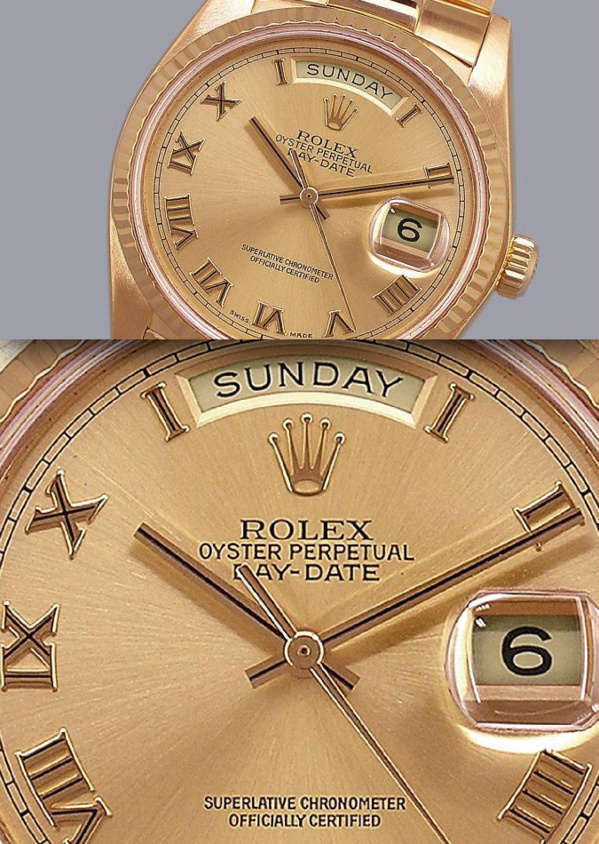 Rolex Datejust or - Originale