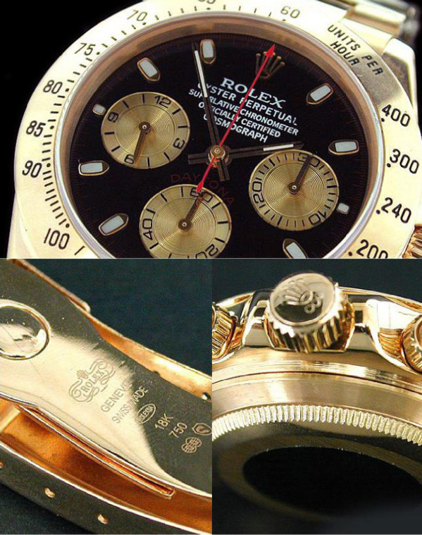 Fake Rolex Daytona 116505 - Contrefaçon