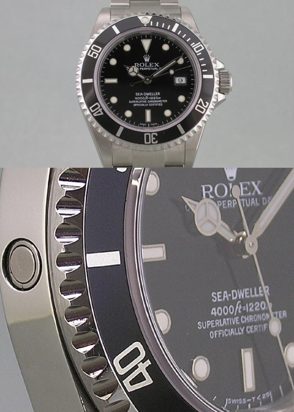 Modèle original Rolex Sea-Dweller 16600
