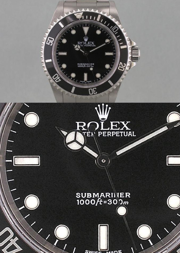 Rolex Submariner 14060 modèle original Rolex Submariner 14060 modèle original