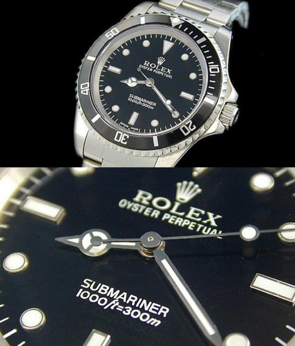 Fake Rolex Submariner 14060 - Contrefaçon