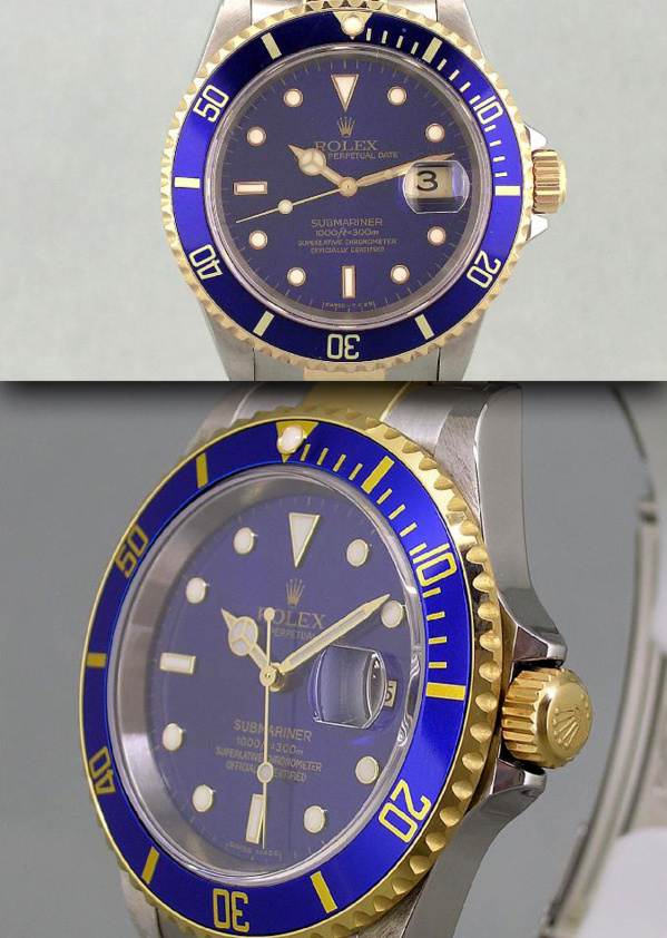 Modèle original Rolex Submariner 16613