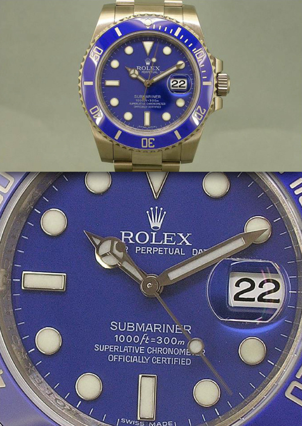 Roles Submariner 116619 originale