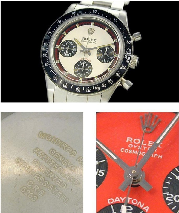 Fake Rolex Daytona 6241 Paul Newman - Contrefaçon