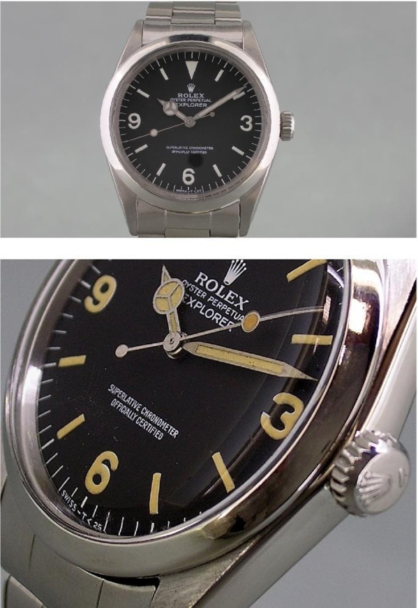 Montre originale Rolex Explorer I référence 1019 vintage Montre originale Rolex Explorer I référence 1019 vintage