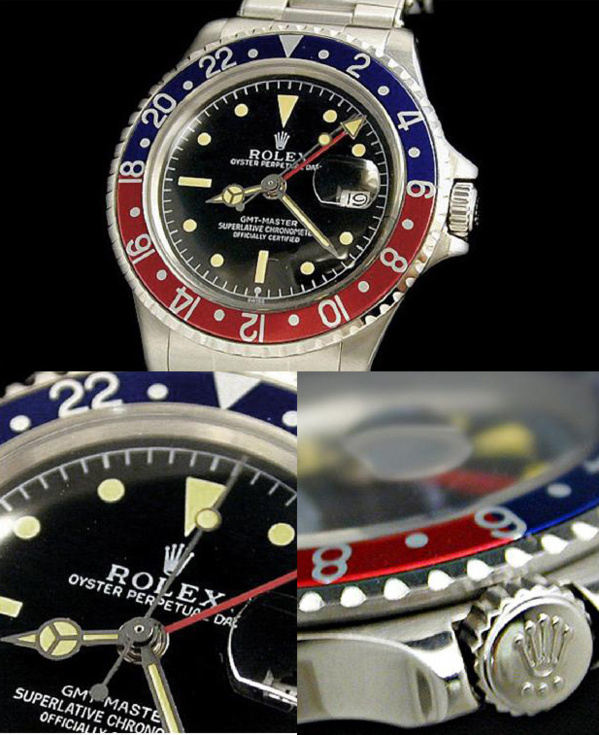 Fake Rolex GMT Master 1675 - Contrefaçon