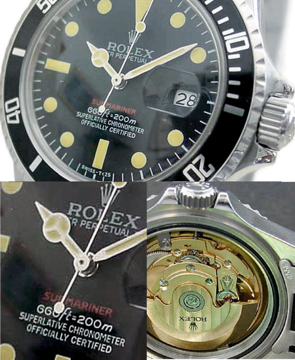 Fake Rolex Submariner 1680 - Contrefaçon