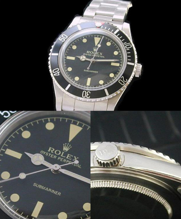 Fake Rolex Submariner 5513 - Contrefaçon