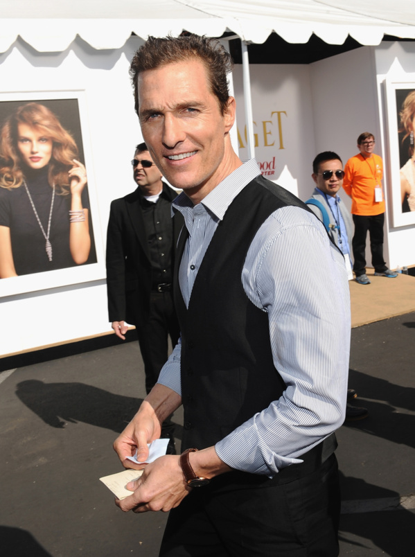 Matthew McConaughey - Piaget Altiplano. Matthew McConaughey - Piaget Altiplano.
