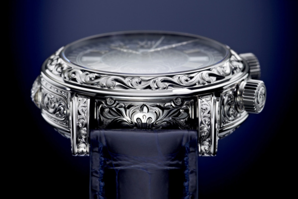 Patek Philippe 6002G - boîtier sculpté Patek Philippe 6002G - boîtier sculpté