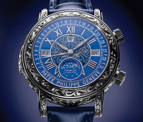 Patek Philippe 6002G - émail cloisonné champlevé Patek Philippe 6002G - émail cloisonné champlevé