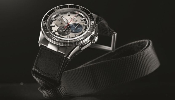 El Primero Stratos Flyback Striking 10th Tribute To Felix Baumgartner El Primero Stratos Flyback Striking 10th Tribute To Felix Baumgartner